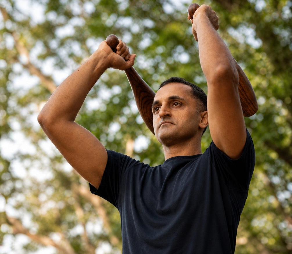 Upper Body Training with Indian Clubs